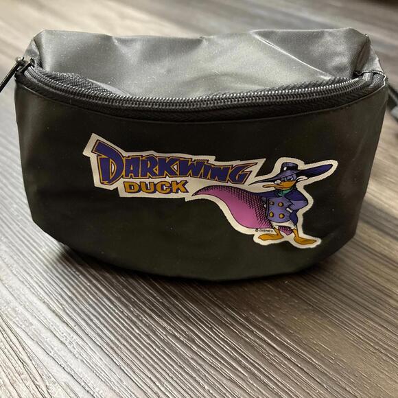 Darkwing Duck Kids Fanny Pack Snack Bag Pouch Hip Sack Disney Dark Wing - Picture 8 of 9